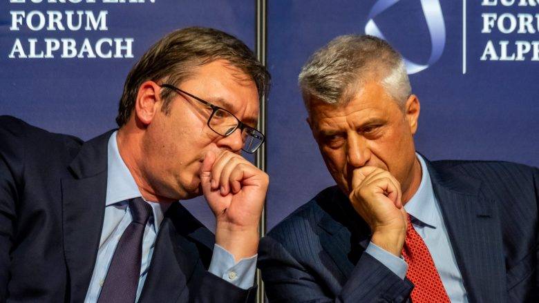 Thaçi,  Dil Değiştirdi