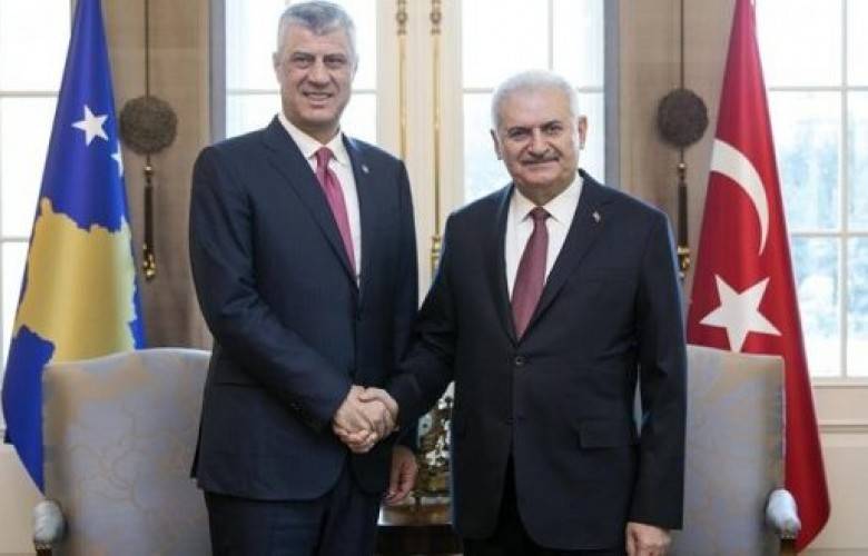 Thaçi, Türkiye Başbakanı ve TBMM Başkanı ile Görüştü