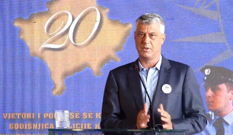 Thaçi, Polisin İlk Kuruluş Adımlarını Anlattı