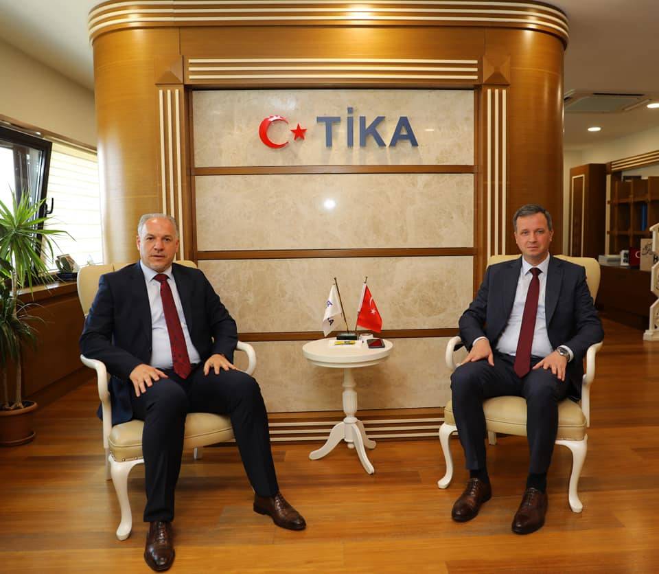 TİKA Başkanı Kayalar ile İş Birliği Konuları İstişare Edildi
