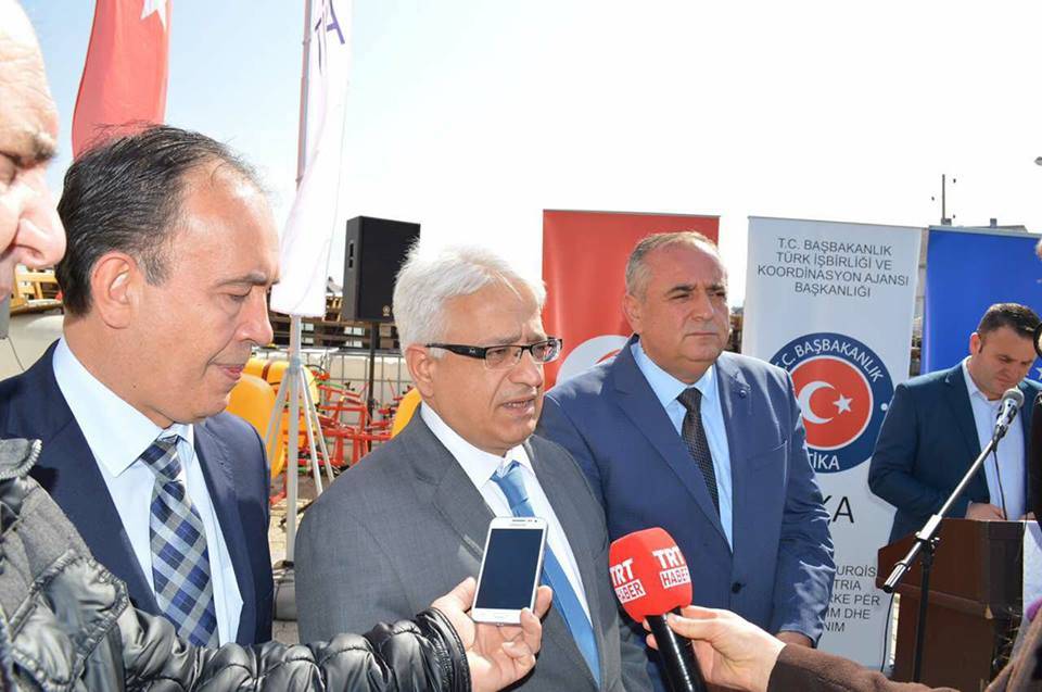 TİKA'dan Mamuşalı Tarımcılara Araç Gereç Desteği