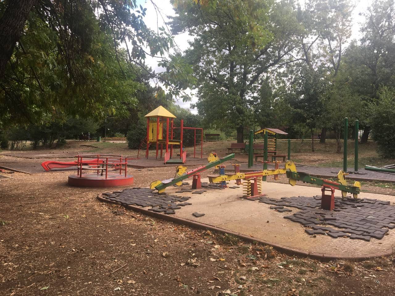 TİKA Priştine’deki Şehir Parkını Onarıyor