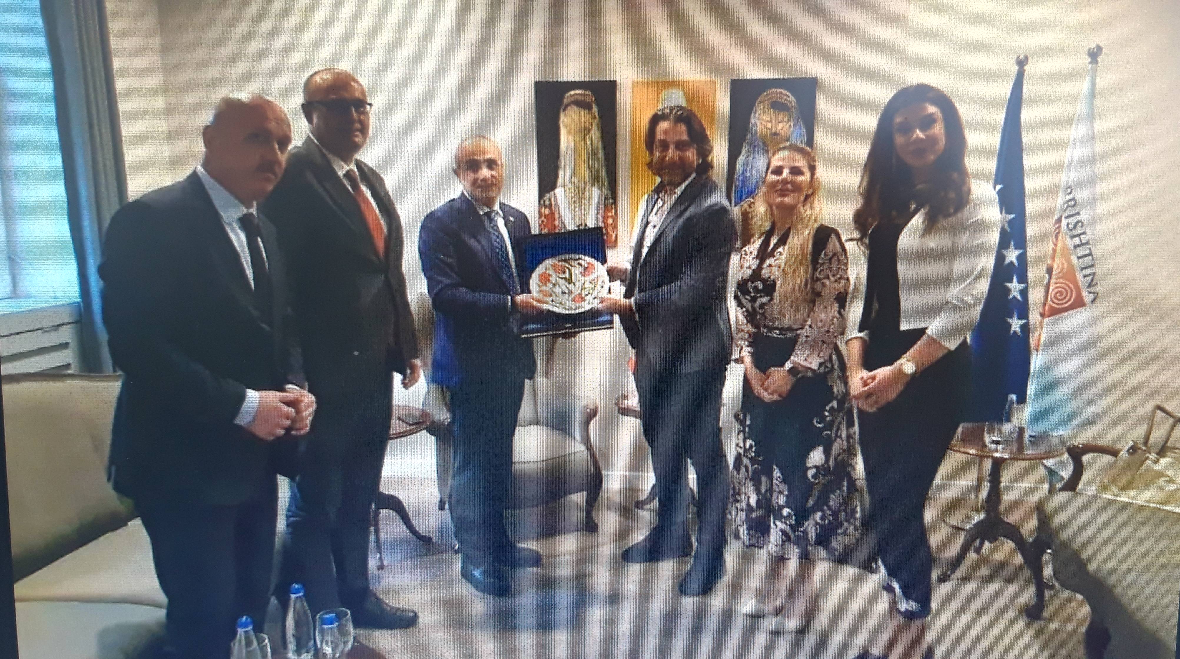 Erdoğan’ın Başdanışmanı Topçu ve AK Parti Milletvekili Gündoğdu Kosova'da