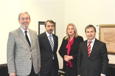 Trakya Üniversitesi Rektörü Yörük'ün Kosova Ziyareti