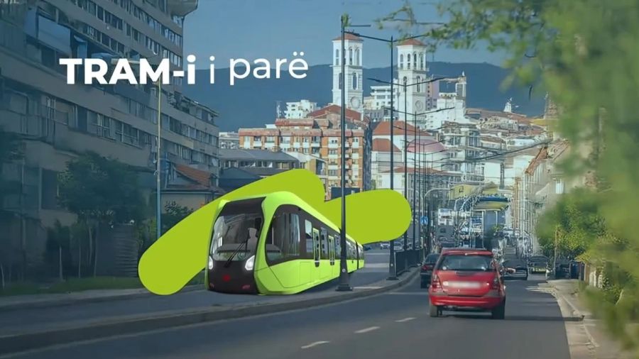 Priştine’de Elektrikli Tramvay Dönemi Başlıyor