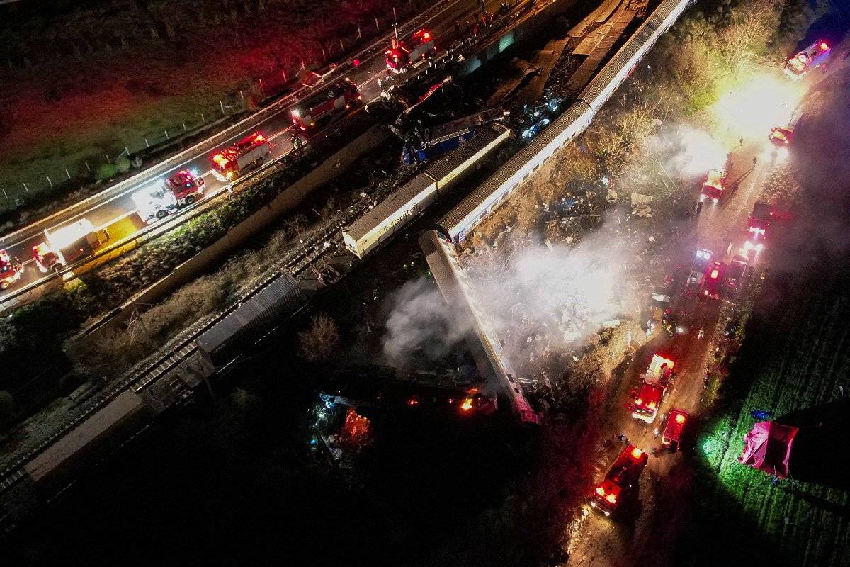 Yunanistan’da korkunç tren kazası: Onlarca ölü ve yaralı var