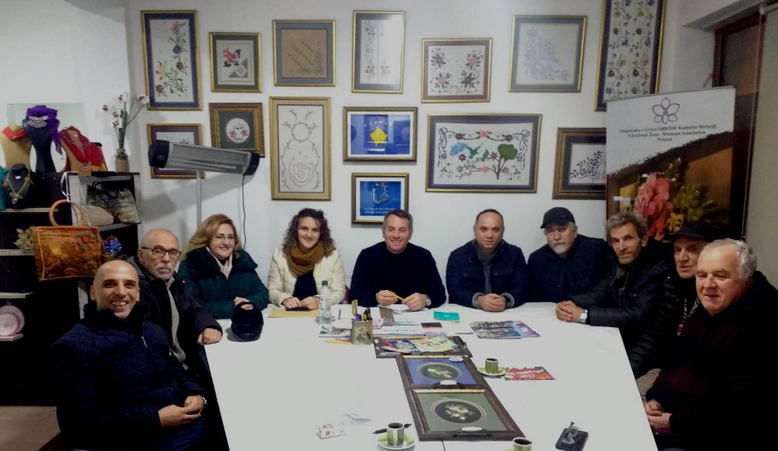 TÜDEF Başkan Yardımcıları Sevgi Kervan ve Erhan Soytari