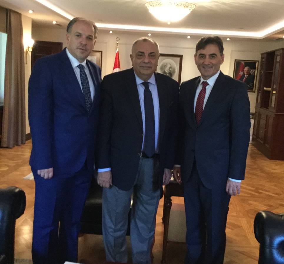 Kosovalı Yetkililer Tuğrul Türkeş İle Görüştü