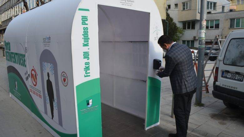 Mitroviça, Dezenfeksiyon Tüneline Sahip Oldu