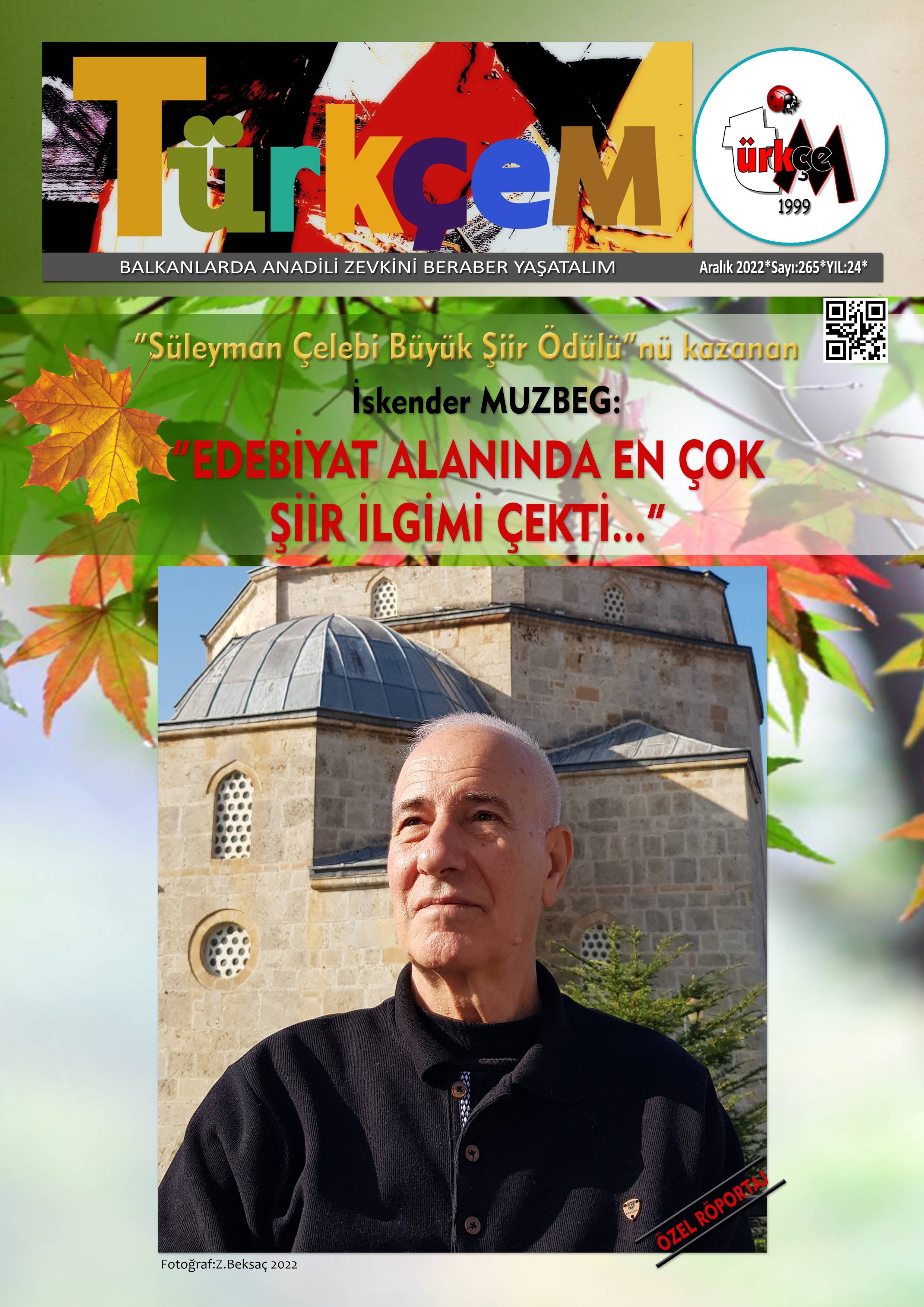 TÜRKÇEM DERGİSİNİN 265. SAYISI OKURA MERHABA DEDİ