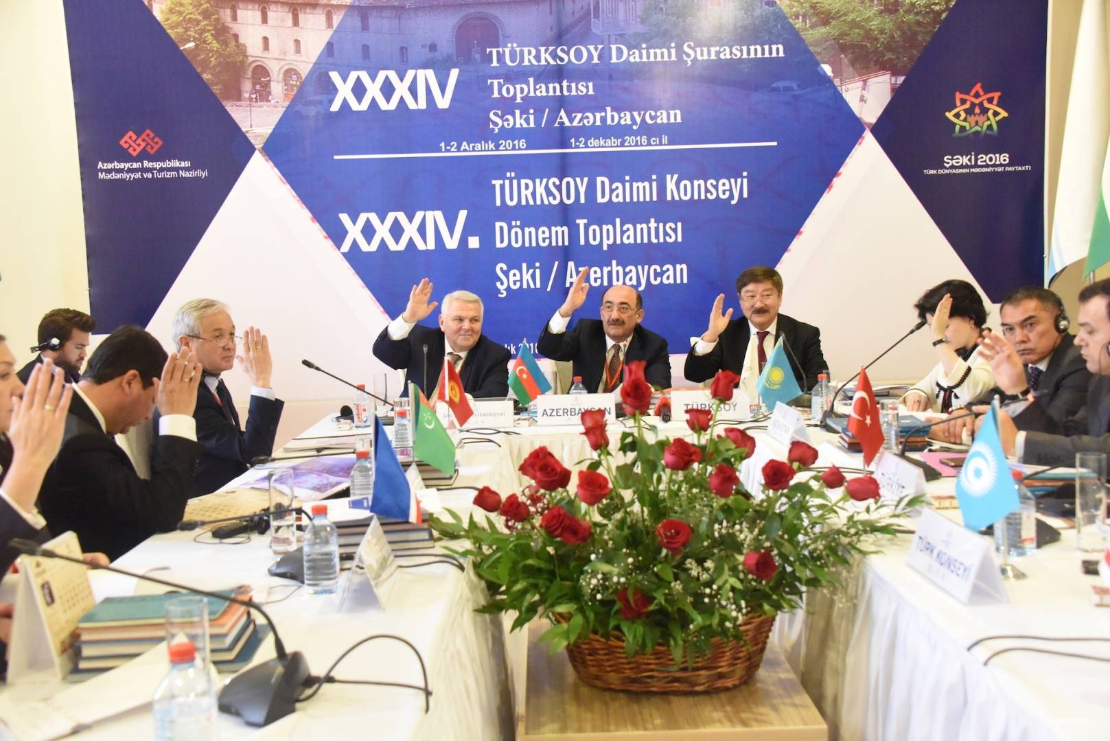 Azerbaycan'da Büyük Buluşma-TÜRKSOY Daimi Konseyi 34. Dönem Toplantısı