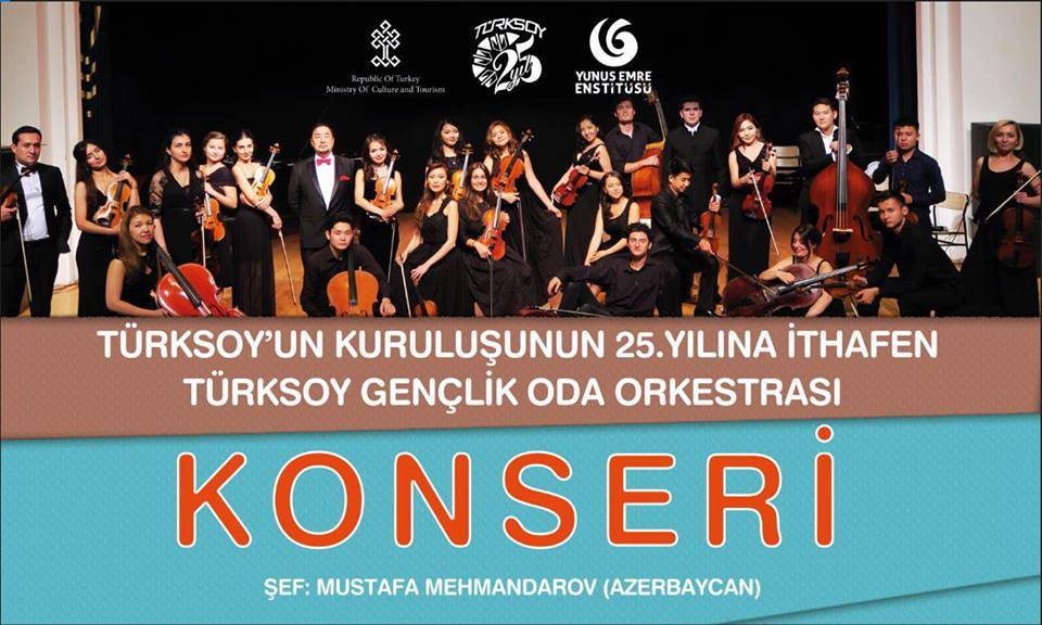 TÜRKSOY Gençlik Oda Orkestrası 26-27 Temmuz Kosova’da