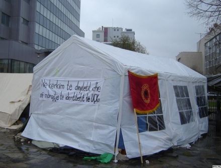 UÇK Gazileri Açlık Grevine Başladı