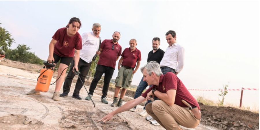 Kurti, Antik Ulpiana’yı Ziyaret Etti