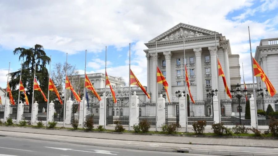 Kuzey Makedonya'da 7 Günlük Ulusal Yas: Bayraklar Yarıya İndirildi