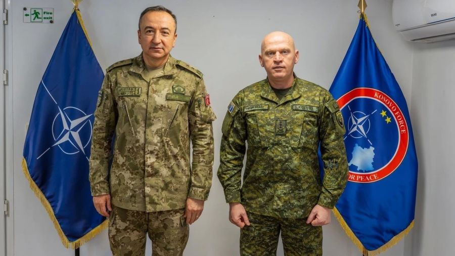KFOR Komutanı, Jashari ile Görüştü: Kosova’daki Güvenlik Durumu Ele Alındı