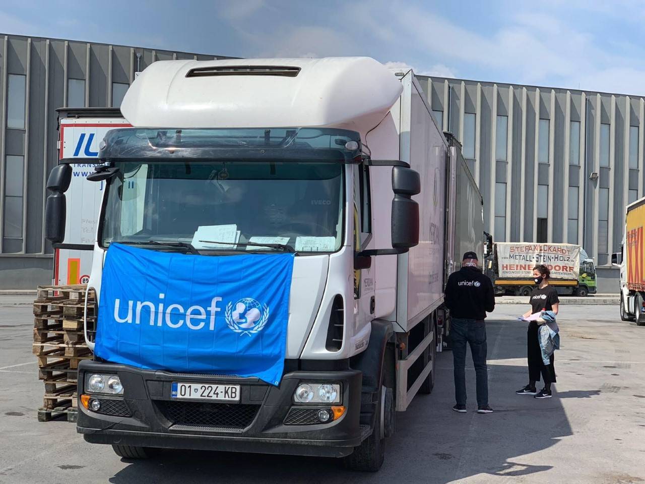 UNİCEF’ten 1.5 Ton Tıbbi Malzeme Bağışı Yapıldı