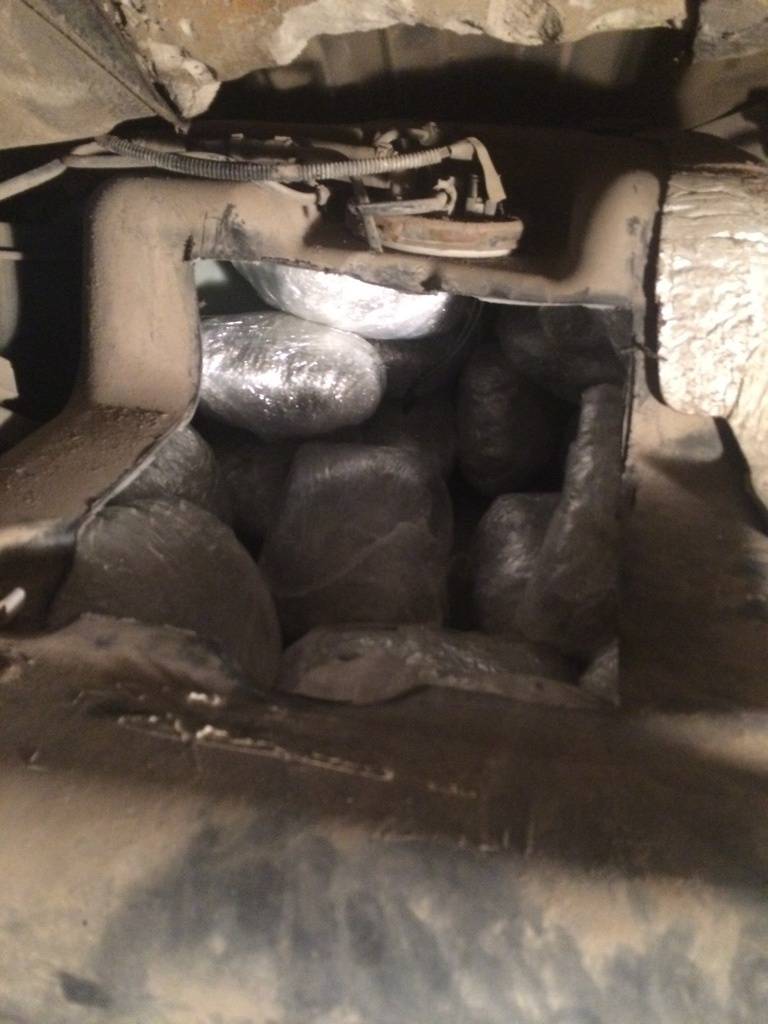 Vırmiça'da 16 Kg Marihuana Ele Geçirildi