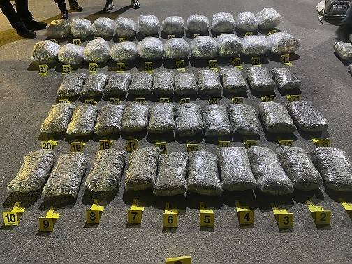 Polis, 107 Kilo Uyuşturucu Ele Geçirdi