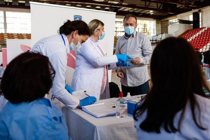 Priştine, Aşı Olanlar Sayısıyla İlk Yerde