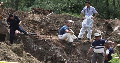 Sırbistan'da Toplu Mezar Bulundu