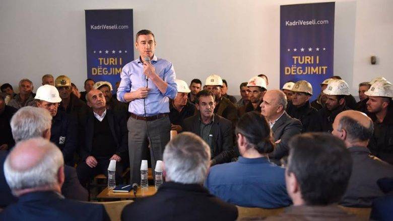 Veseli, Trepçe' Madencileriyle Bir Araya Geldi