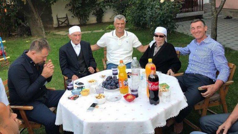 Thaçi, Bayramda Veseli’yi Ziyaret Etti