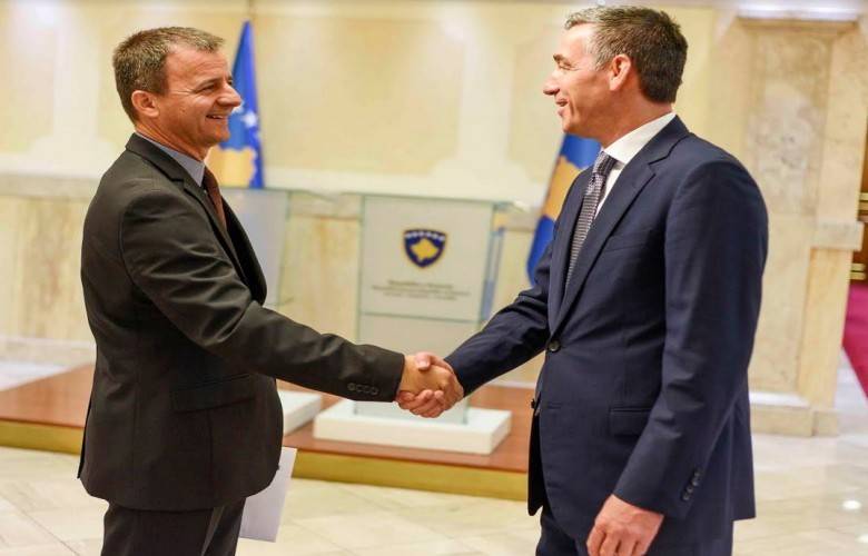 Veseli, Fransa, İtalya ve Slovenya Büyükelçilerini Kabul Etti