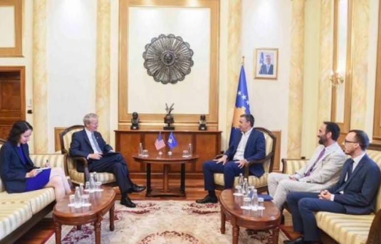 Veseli, ABD Büyükelçisi ile Diyalog Sürecini Görüştü
