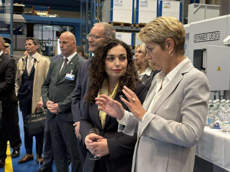 Osmani, İsviçre’nin “Stadler Rail” Şirketini Ziyaret Etti