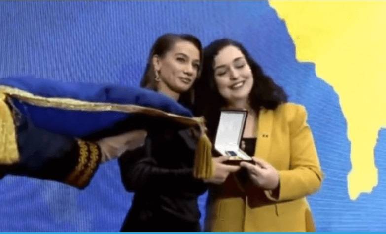 Nora Kelmendi’ye Kosova Kahramanı Nişanı