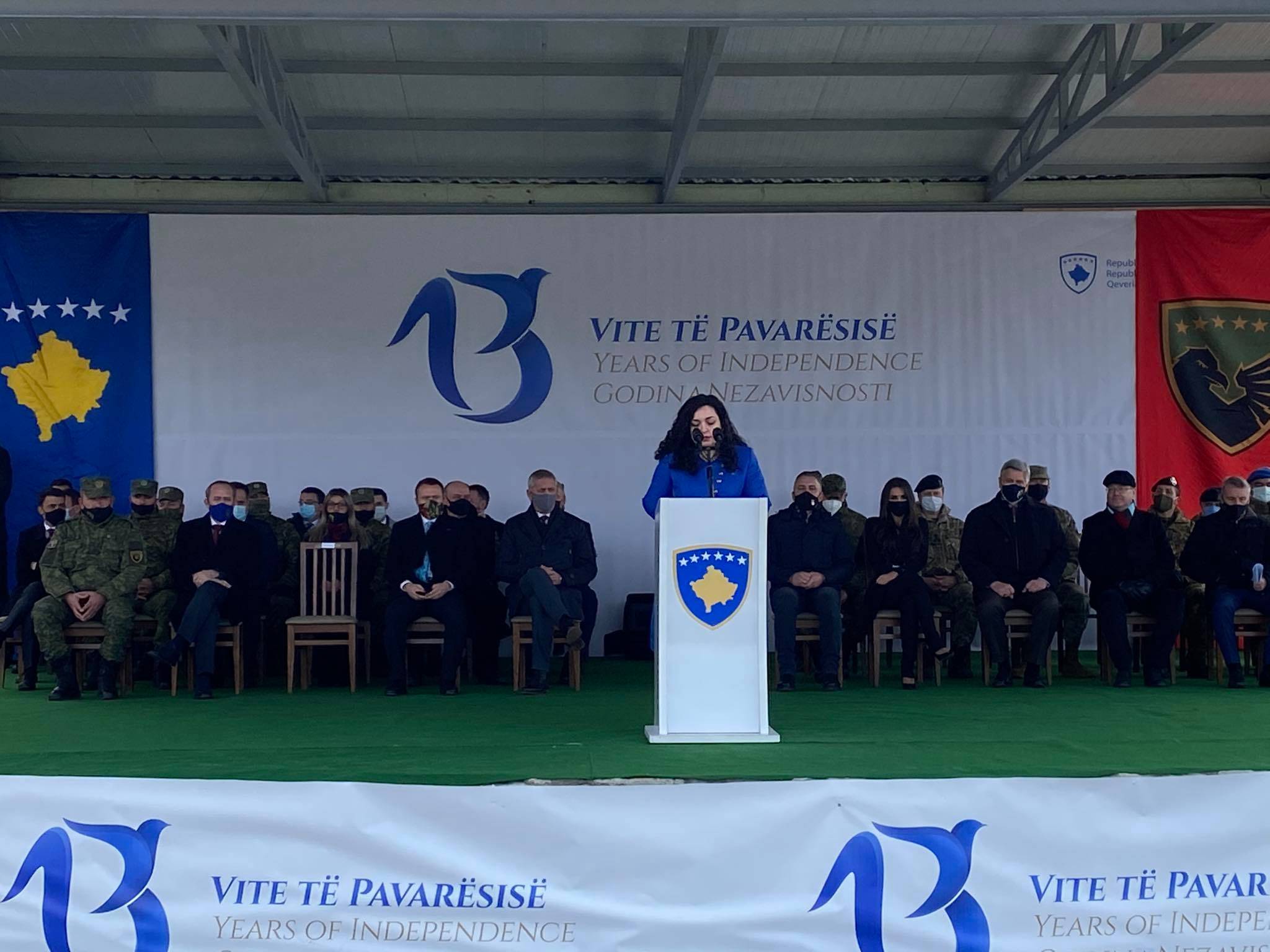 Osmani, KGG Askerleri Huzurunda Konuştu