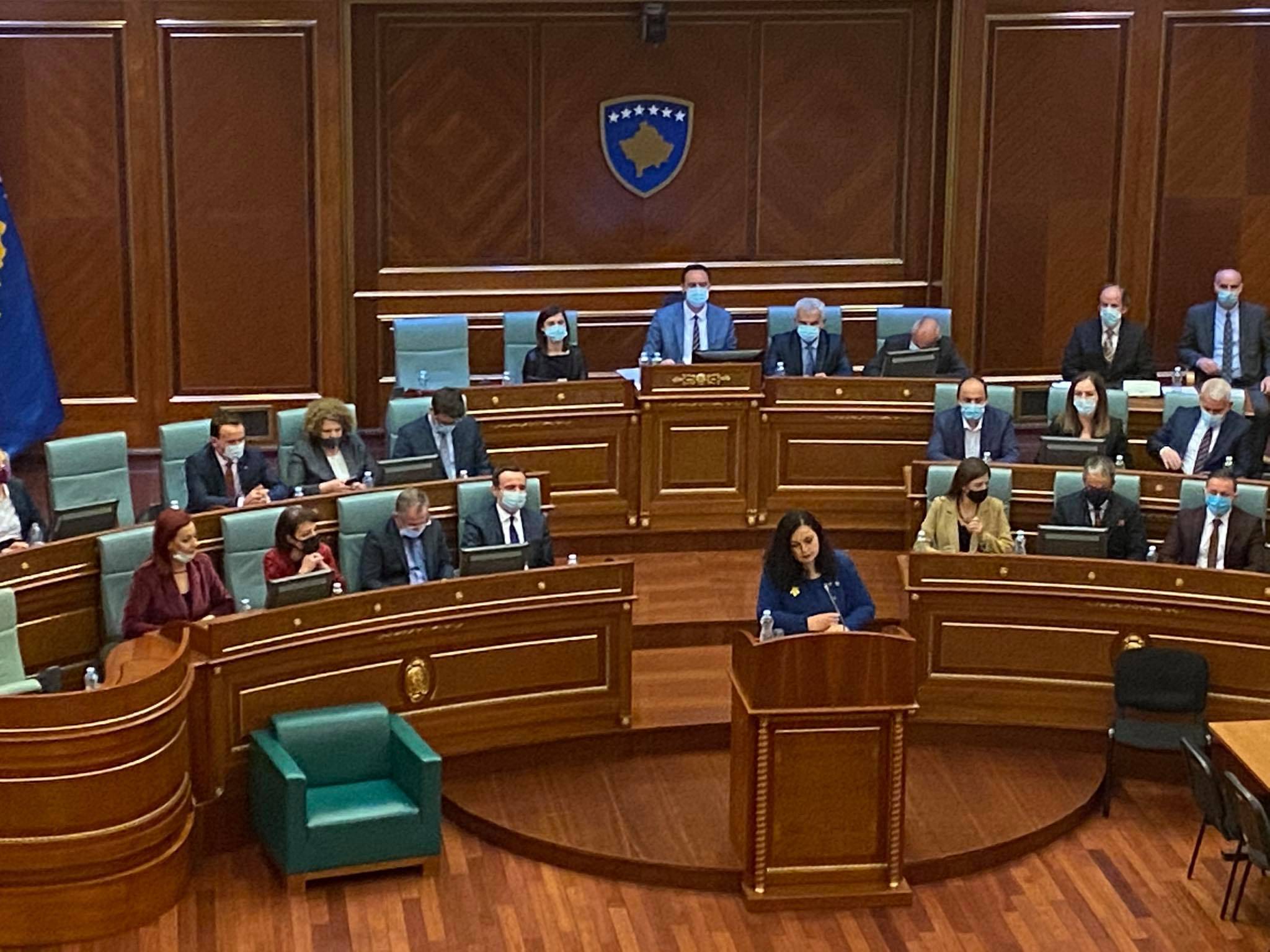 Vjosa Osmani Cumhurbaşkanı Olarak Yemin Etti