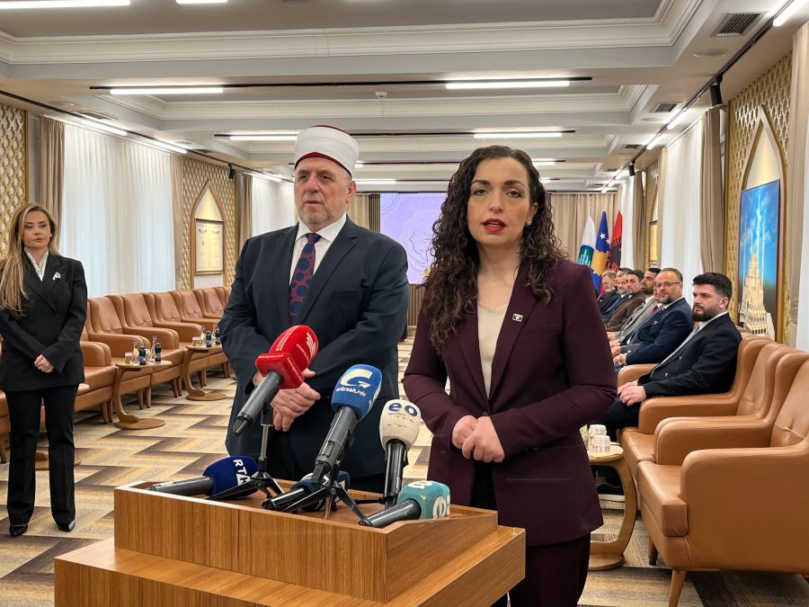 Cumhurbaşkanı Osmani’den, Müftü Tërnava’ya Bayram Ziyareti