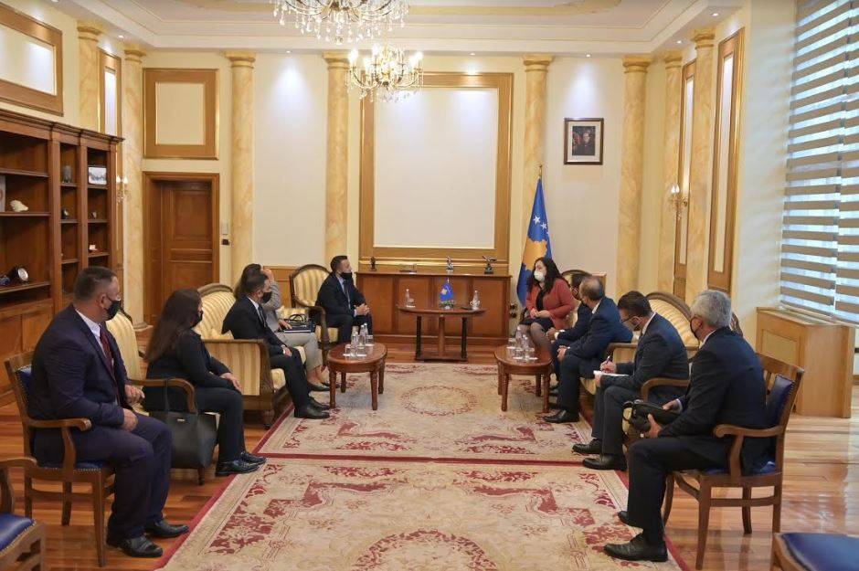 Osmani, Mısırlı Topluluğu Heyetini Kabul Etti