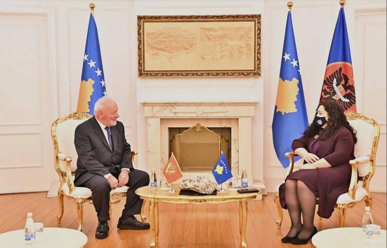 Büyükelçi Dinosha’dan Cumhurbaşkanı Vekili Osmani’ye Veda Ziyareti