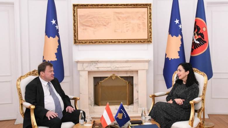 Osmani ve Avusturya Büyükelçisi, Kuzeydeki Gelişmeleri de Ele Aldılar