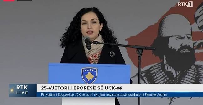 Osmani: Özgürlük ve Ülkemiz Adem Jashari'nin Mührünü Taşıyor
