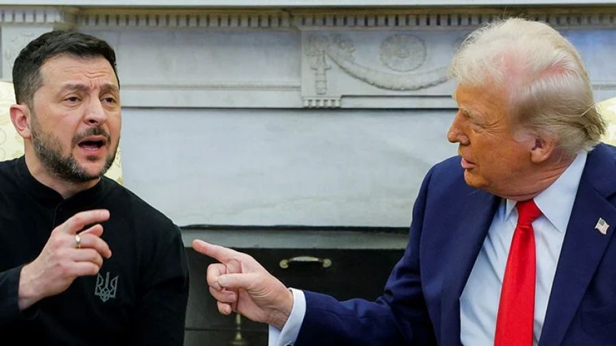 Trump'tan Zelenskiy'e kameralar önünde tehdit: 'Ya imzalarsın ya da...'