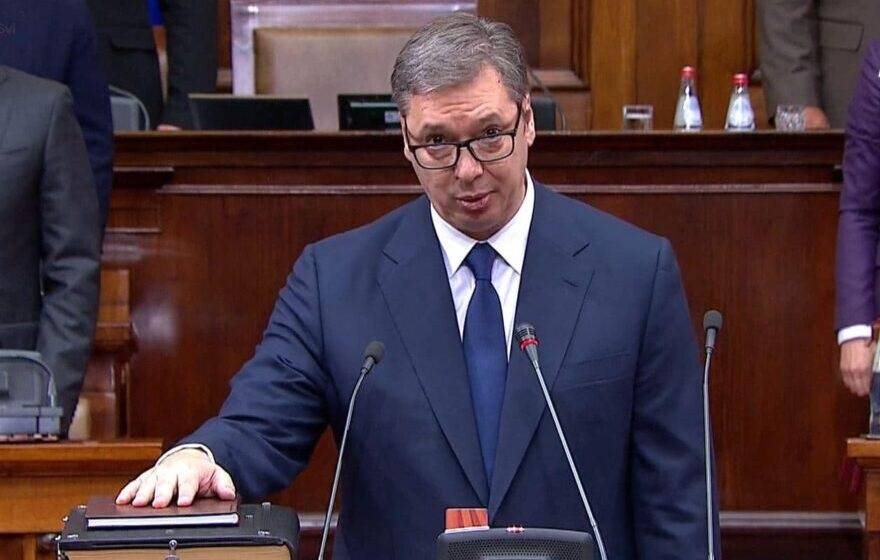 Vuçiç, Kosova Hayaliyle Görevinde Yemin Etti