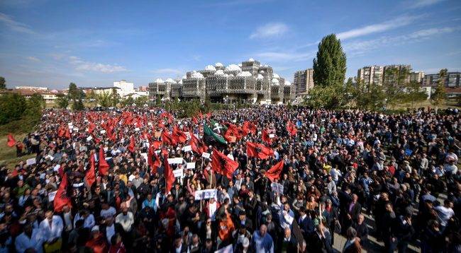 Vetvendosje Hareketinden Yeni Protesto