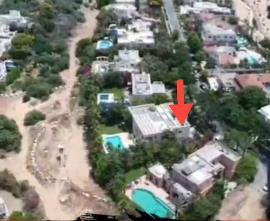 Netanyahu'nun evi böyle vuruldu: Öncesi ve sonrası