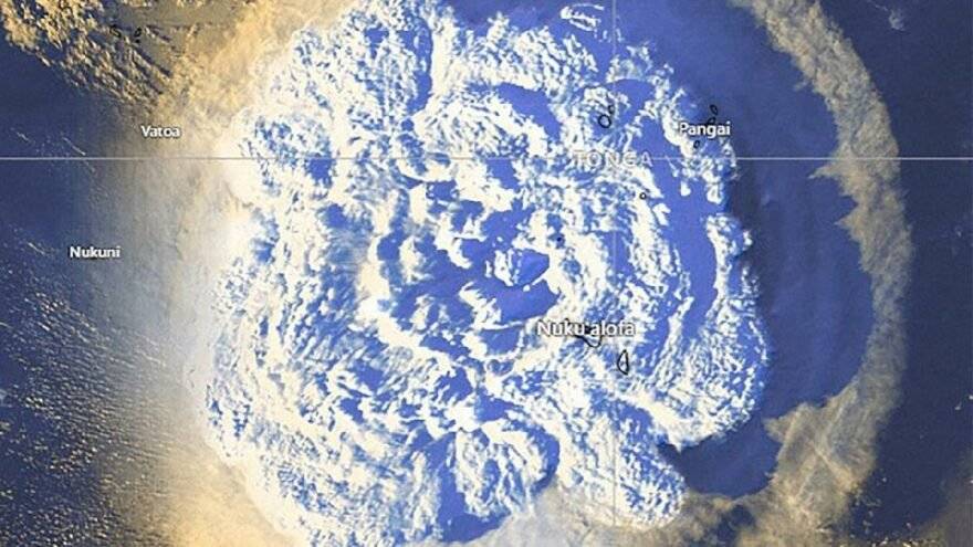 Yanardağ patladı! ABD ve 4 ülke Tsunami alarmına geçti