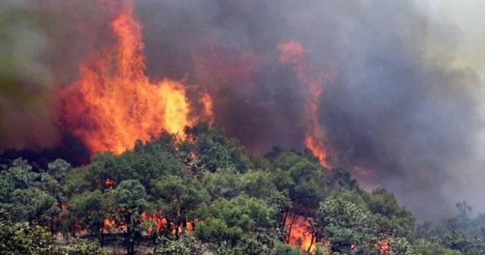 Priştine Yöresinde 10 günde, 120 Yangın