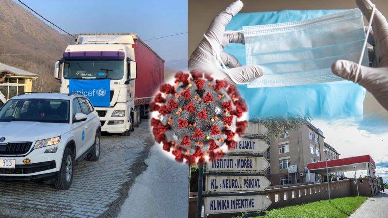 UNİCEF’ten Kosova’ya 3.6 Ton Tıbbi Yardım