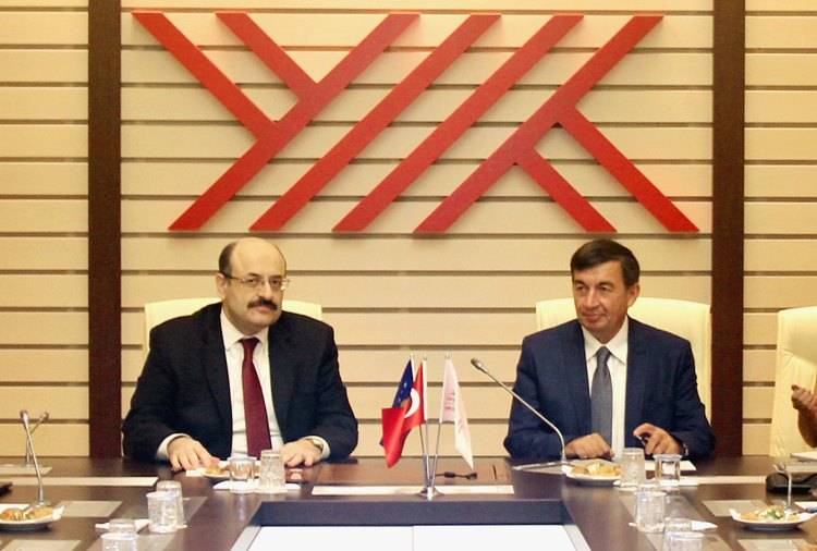 Kosova Eğitim Bakanı Bajrami YÖK Ziyaretinde