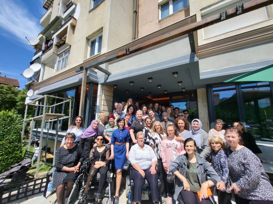 YTHP Kadınları, Anneler ve Engellilerle Kahvaltıda Buluştu