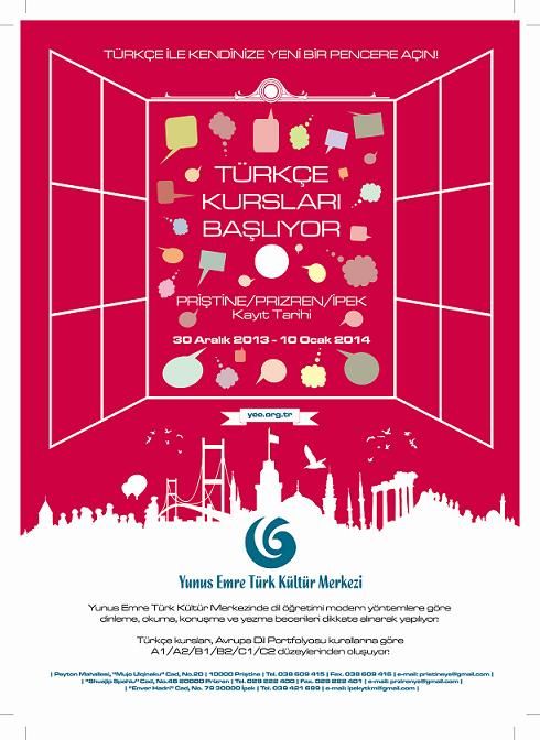 Türkçe Kursları Kayıtları 10 Ocak Tarihine Kadar Sürecek