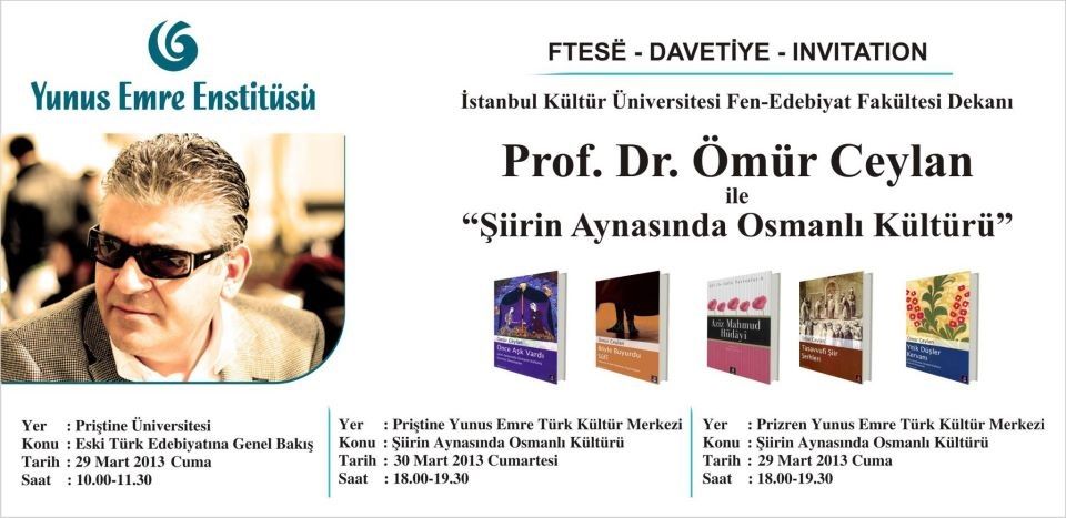 Prof.Dr. Ömür Ceylan'dan Konferanslar
