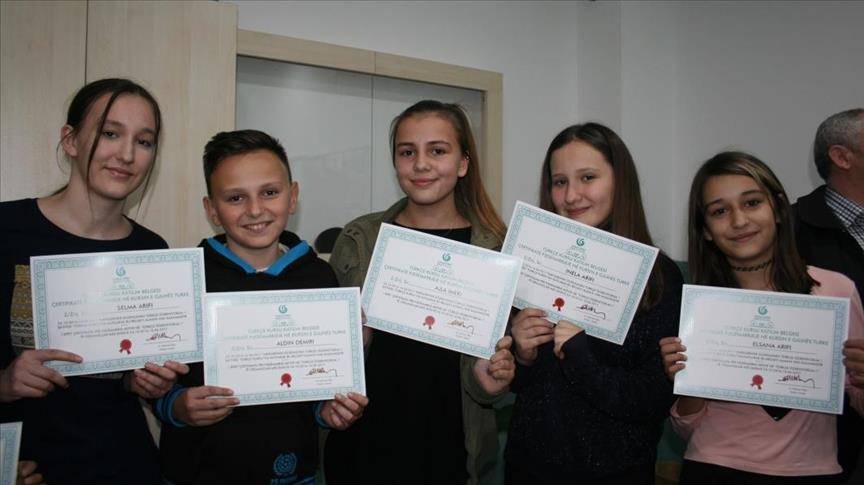 Yunus Emre’den Sertifika Törenleri